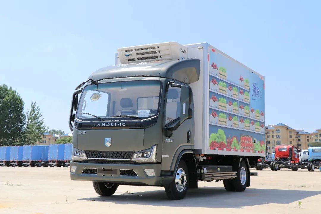 320KM超长续航电动轻卡，潍柴新能源蓝擎·悦EH实拍