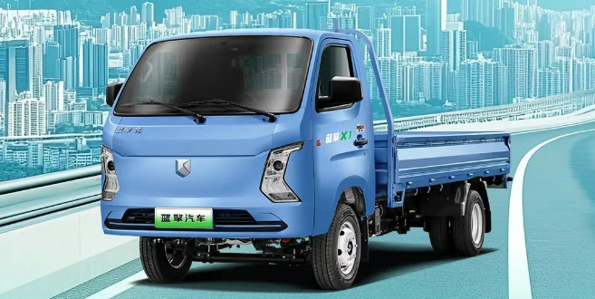 集市城配效率难提？看潍柴蓝擎X1小卡一趟全搞定！