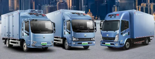 【高效版】潍柴蓝擎新能源轻卡让中短途跨城转运效率拉满！