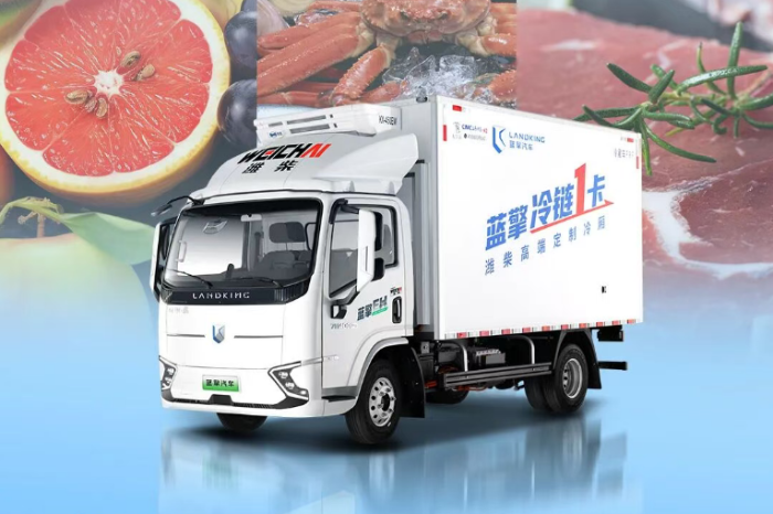 【高效赴征程】补贴3.5万+高效运营！潍柴蓝擎新能源冷藏车智能运营安行全程！
