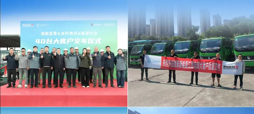 【实力交付】潍柴蓝擎批量交付大客户，硬核实力赋能区域运力升级！